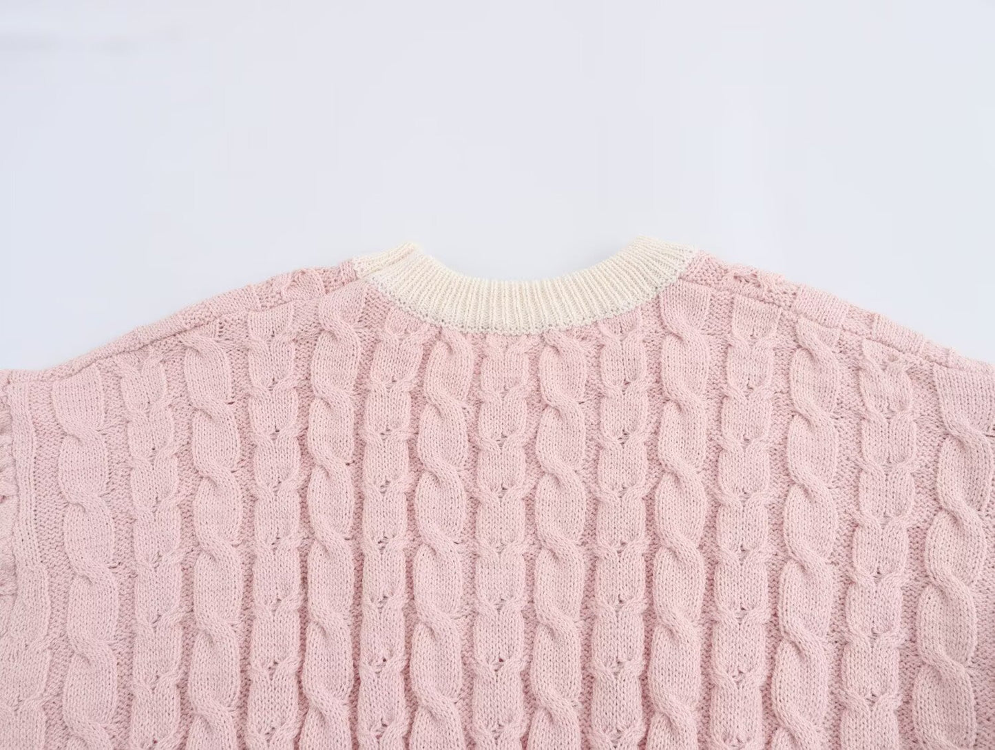 SPORTY&RICH CARDIGAN SUIT PINK