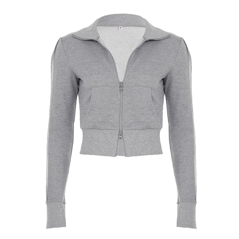 FF COZY CROPPED TRACKJACKET