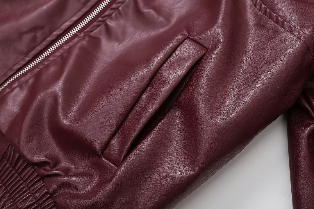 LEATHER PILOT JACKET