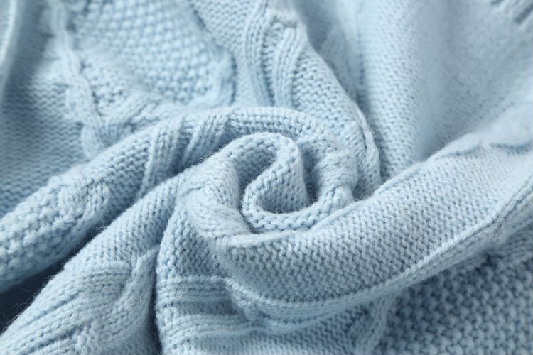SPORTY&RICH CARDIGAN BABY BLUE