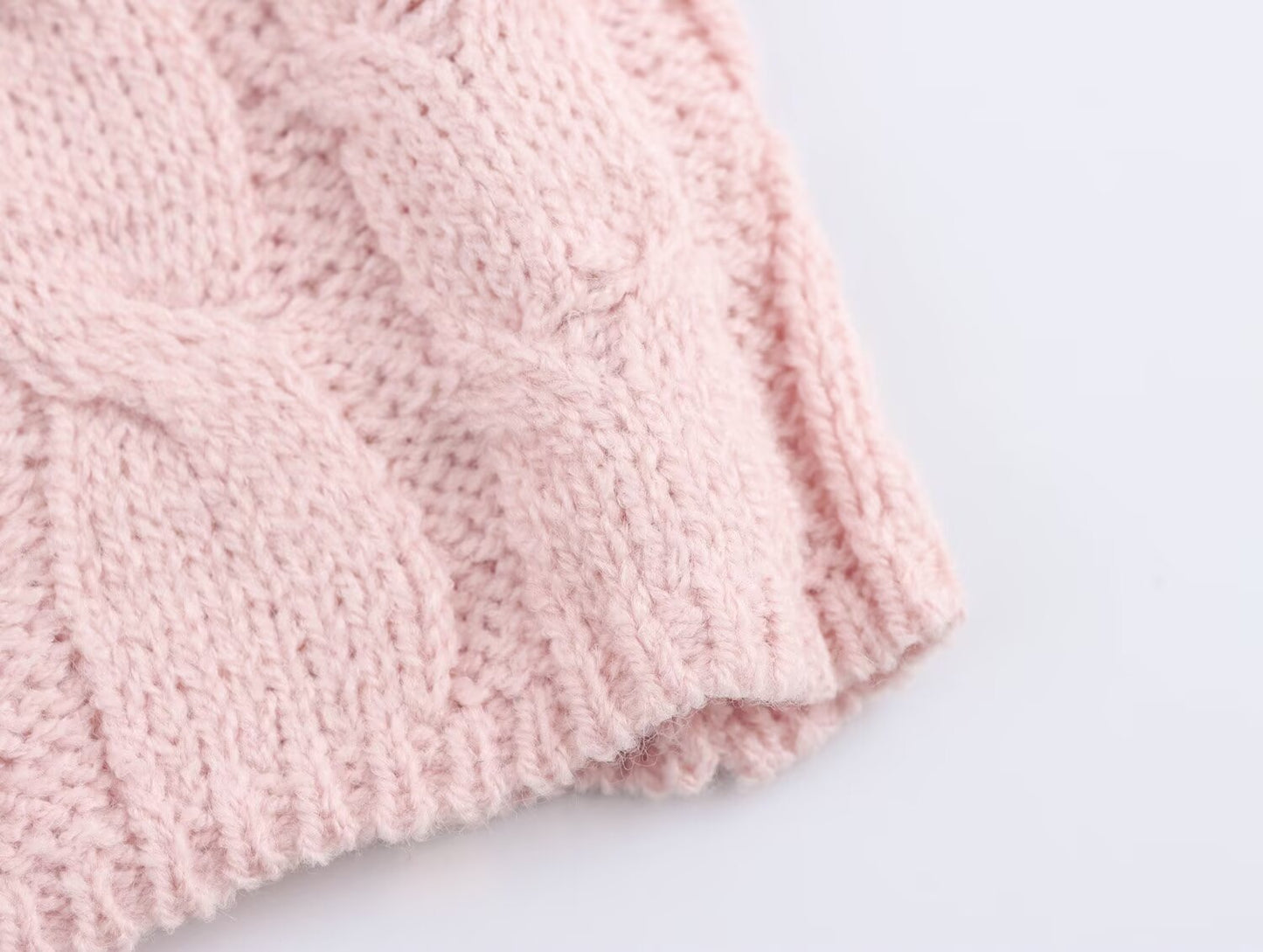 SPORTY&RICH CARDIGAN SUIT PINK