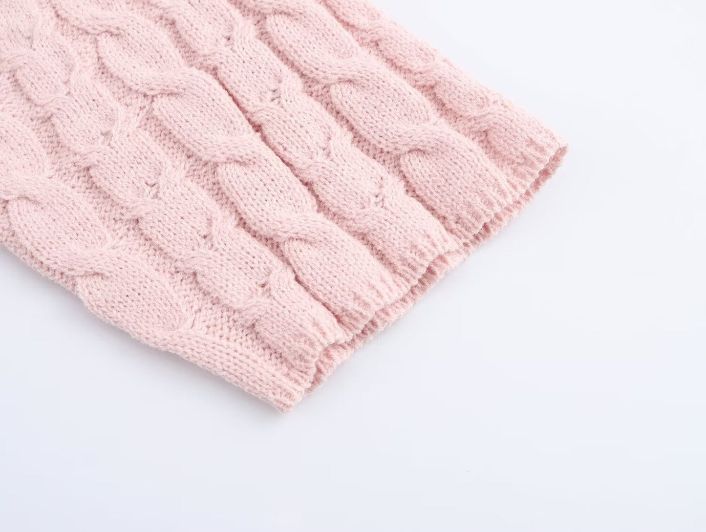 SPORTY&RICH CARDIGAN SUIT PINK