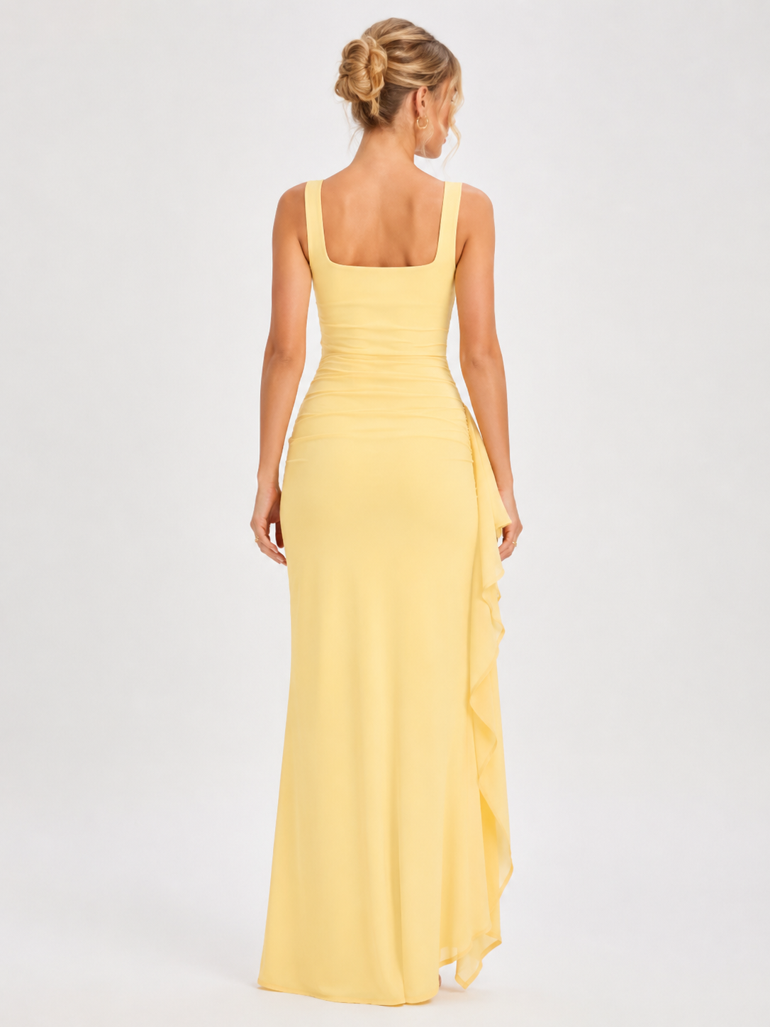 Noir Cascade Dress