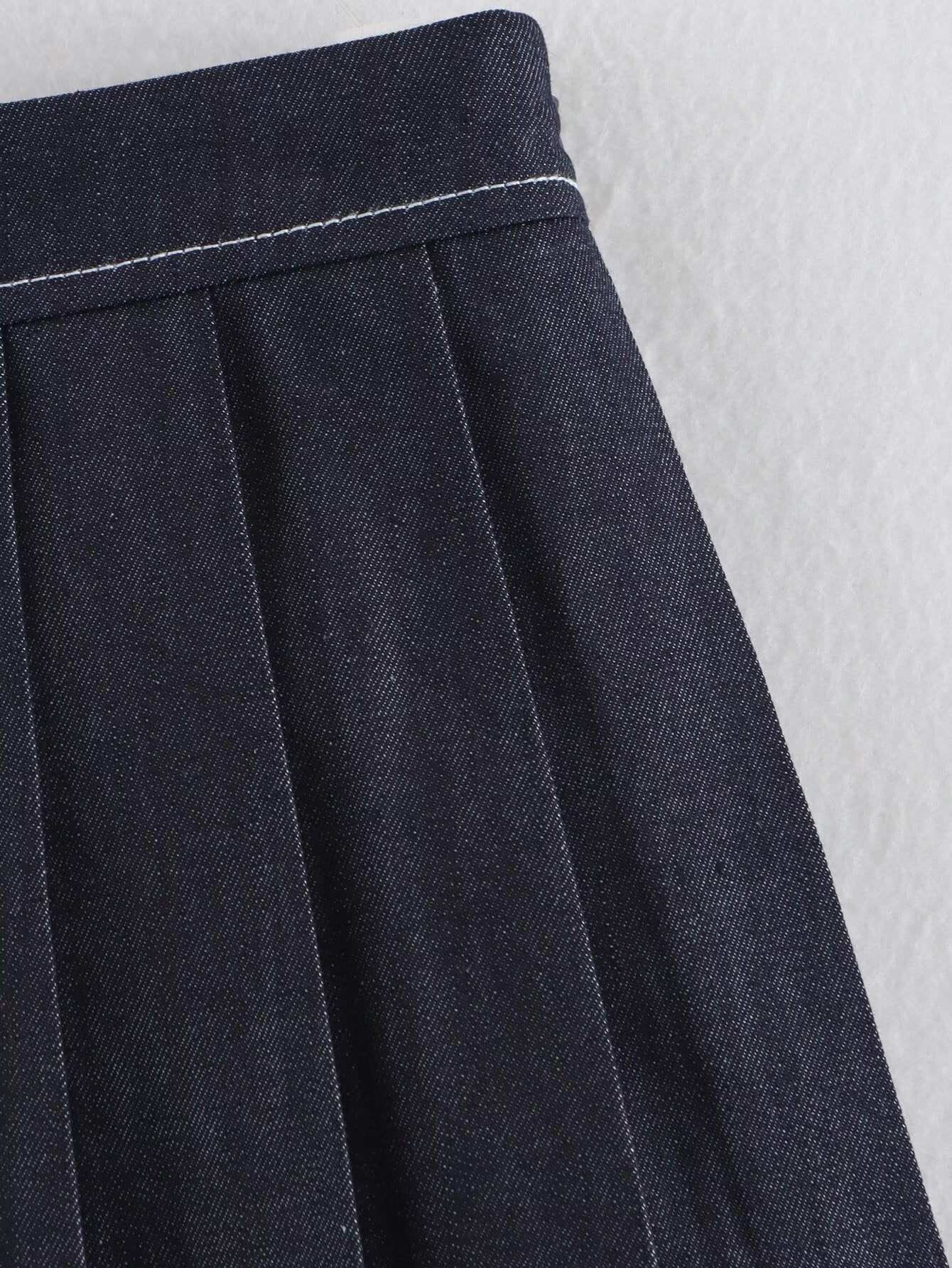 SPORTY&RICH DENIM SKIRT