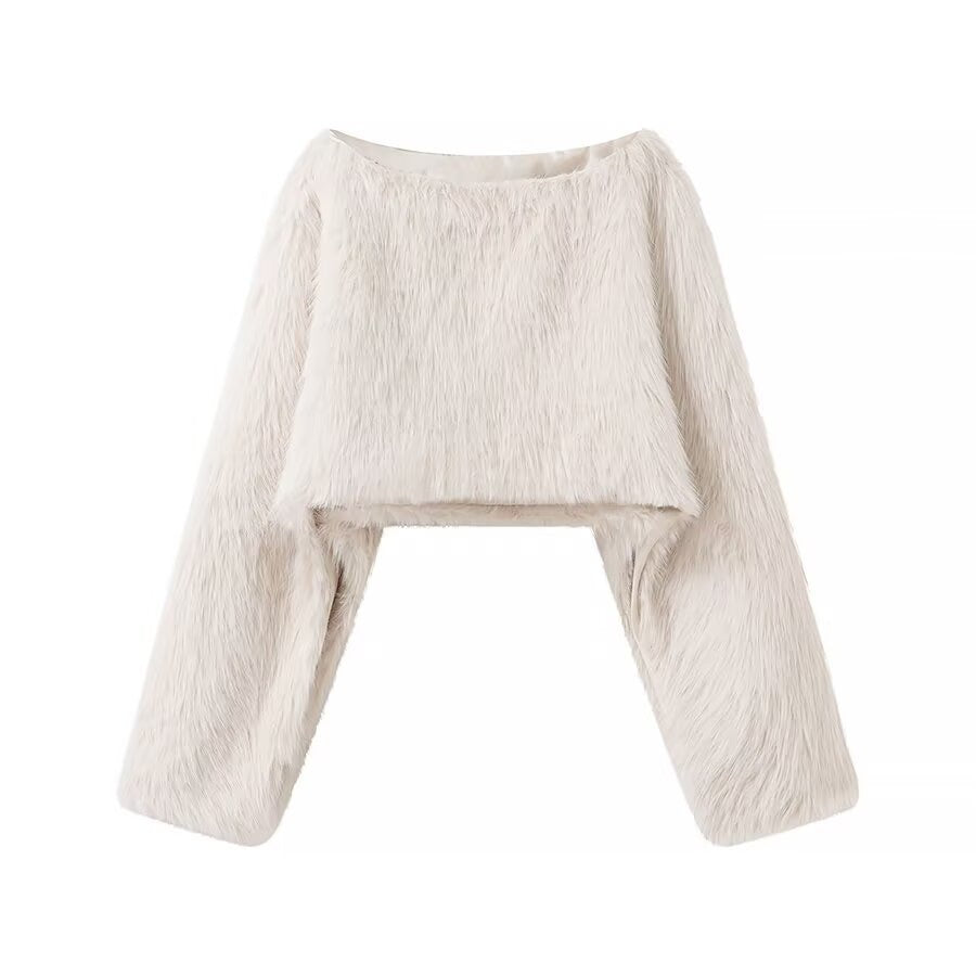 FAUX CROPPED TOP