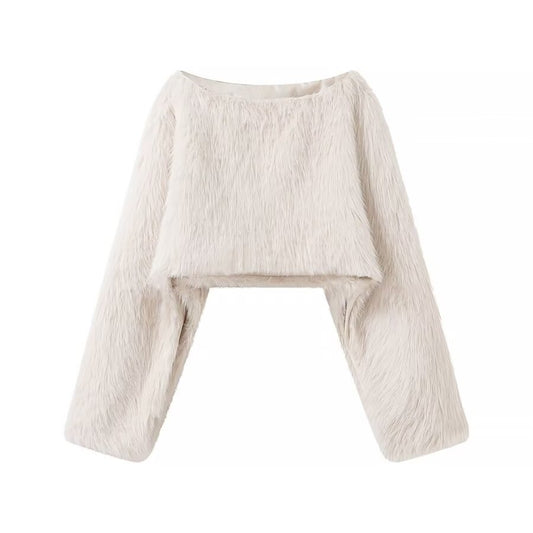 FAUX CROPPED TOP