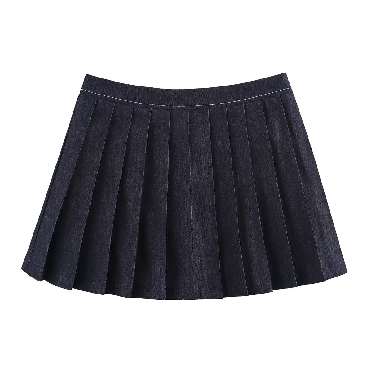 SPORTY&RICH DENIM SKIRT