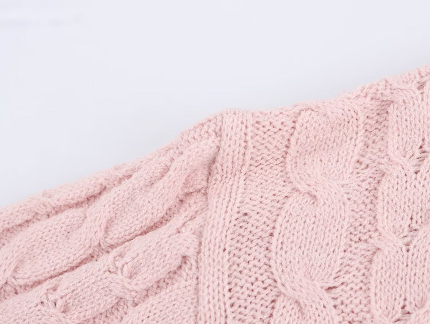 SPORTY&RICH CARDIGAN SUIT PINK