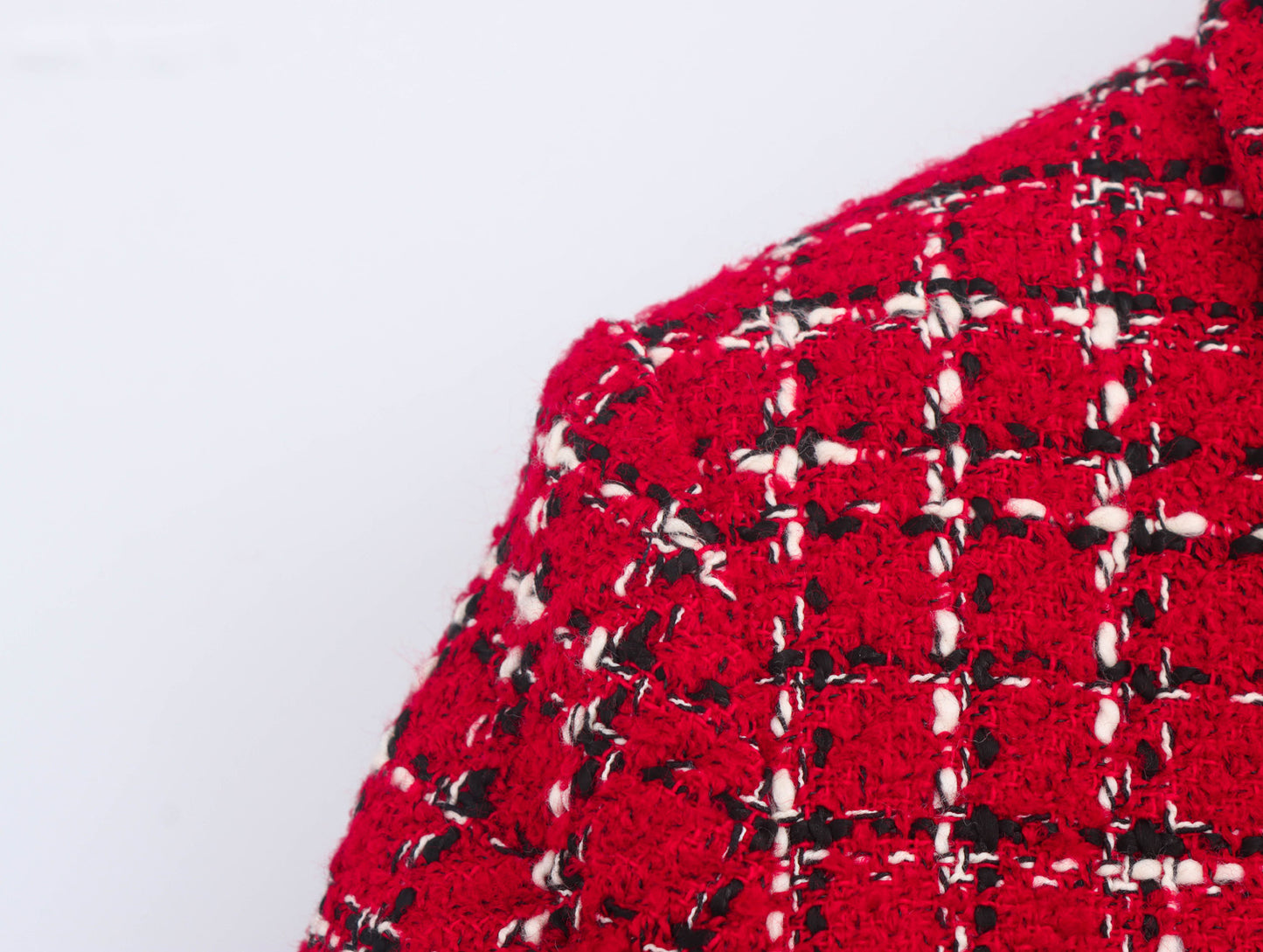 RED CARDIGAN JACKET