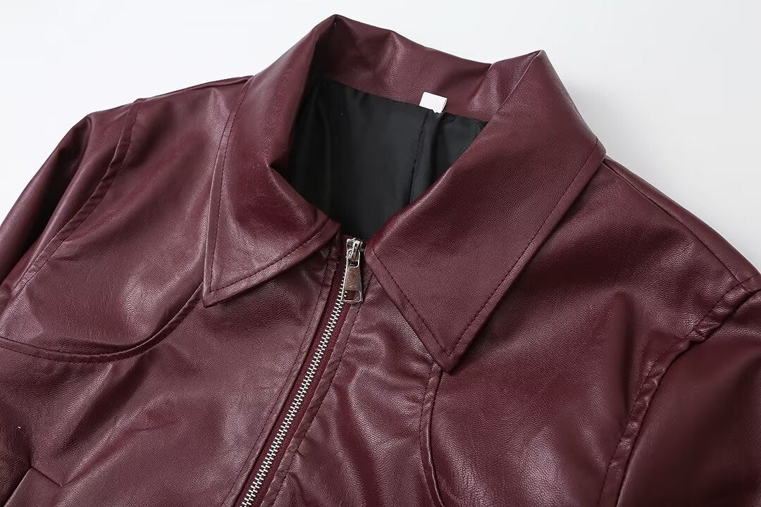 LEATHER PILOT JACKET