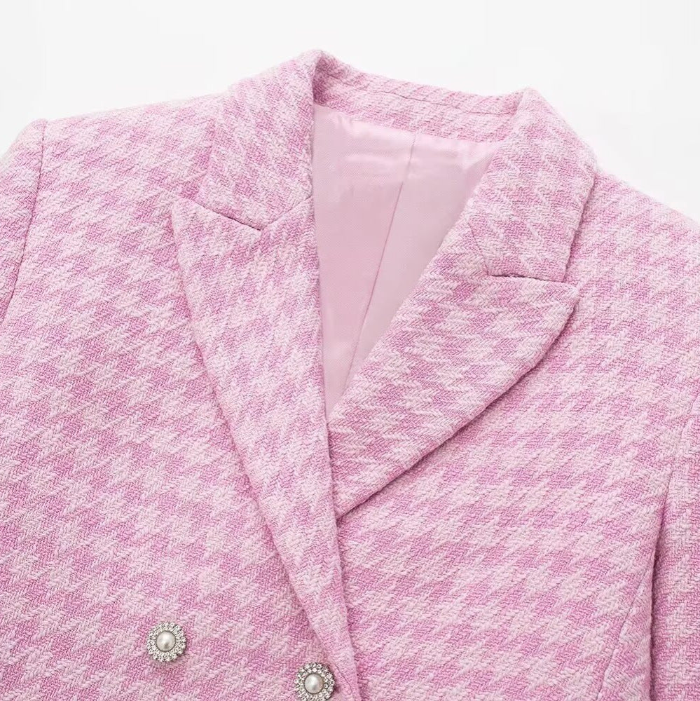 PINK CARDIGAN JACKET