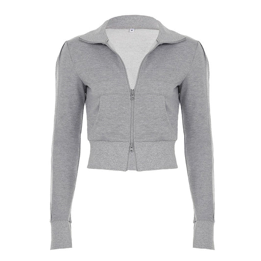 FF COZY CROPPED TRACKJACKET