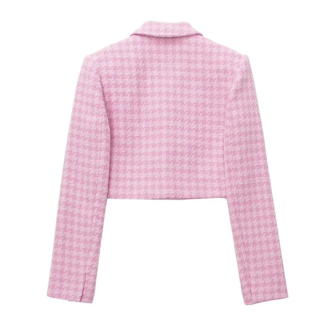 PINK CARDIGAN JACKET