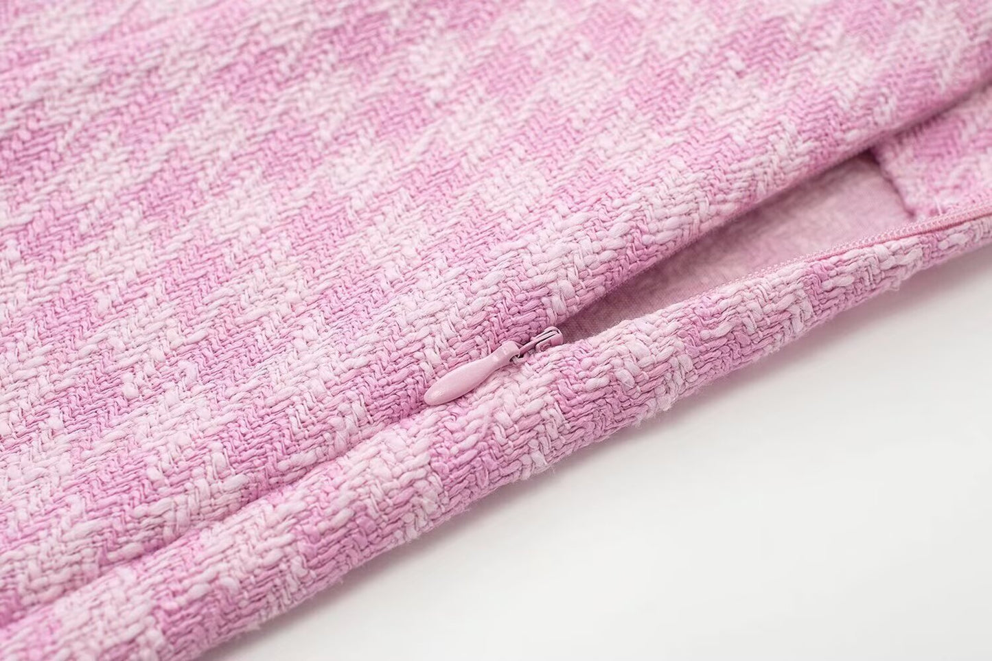 PINK CARDIGAN SKIRT