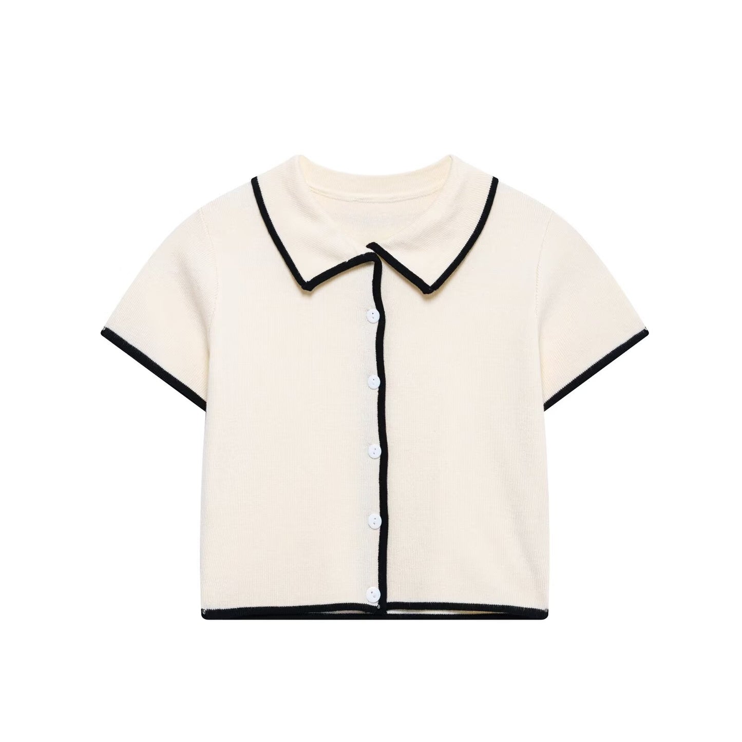 SPORTY&RICH POLO CARDIGAN V2