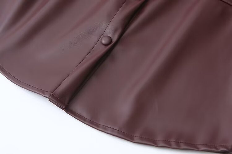 LEATHER SHIRT