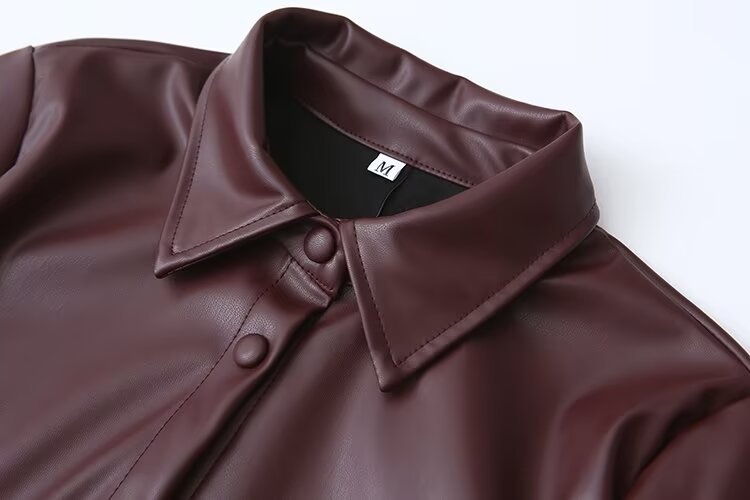 LEATHER SHIRT