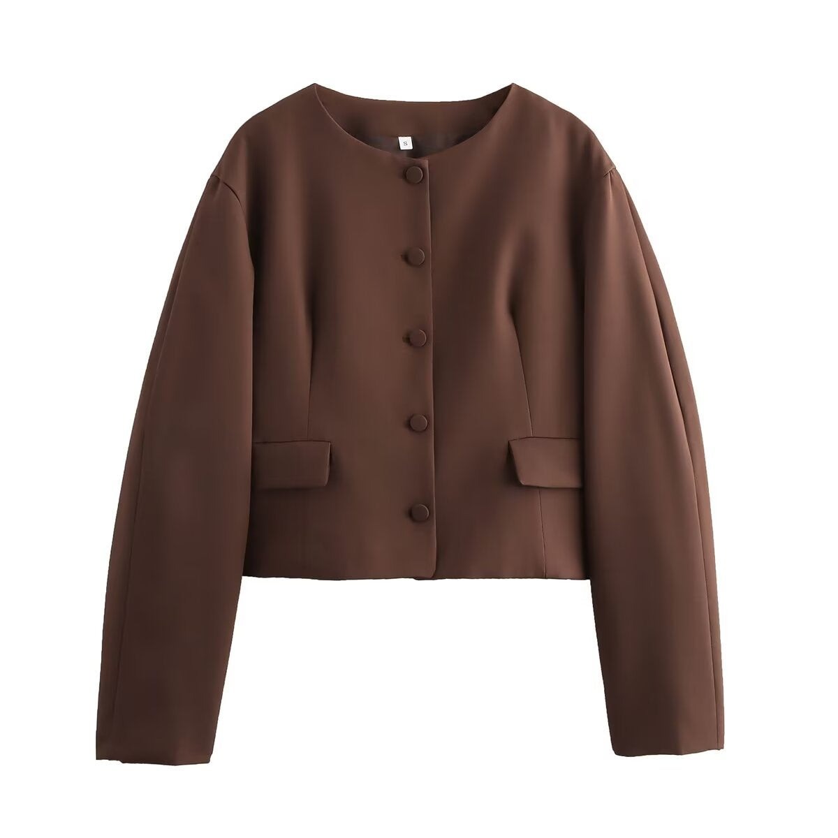 RICH&CLASSY BROWN JACKET
