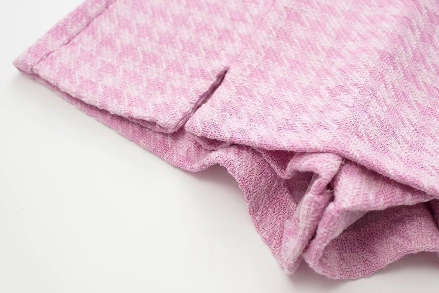 PINK CARDIGAN SKIRT