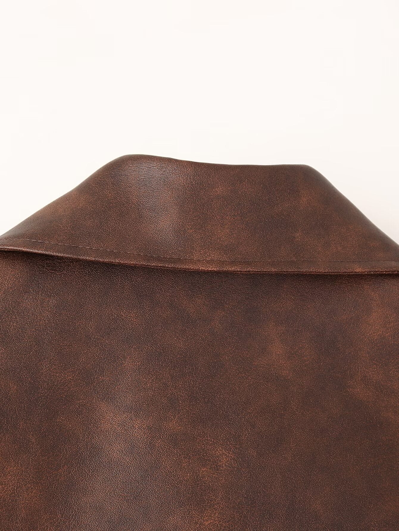 BROWN LEATHER JACKET