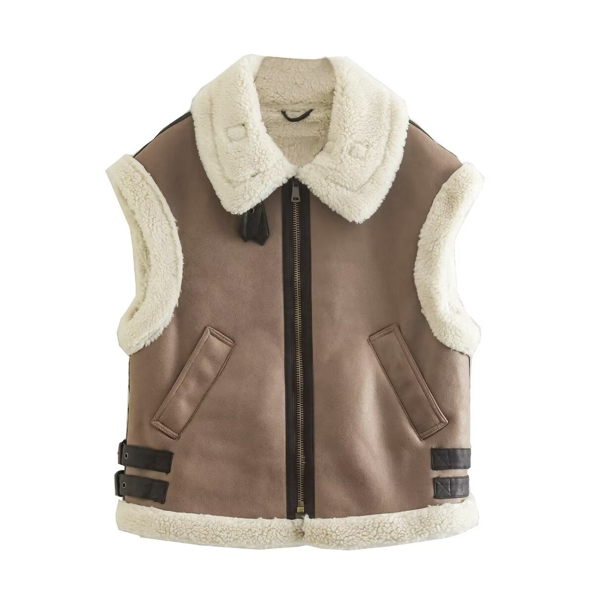 LUXURY SHEARLING VEST