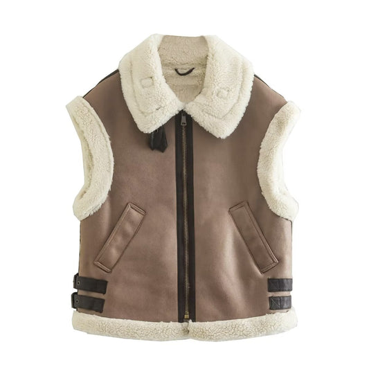 LUXURY SHEARLING VEST