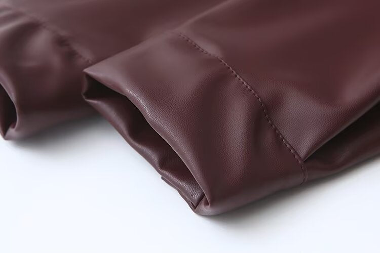 LEATHER SHIRT
