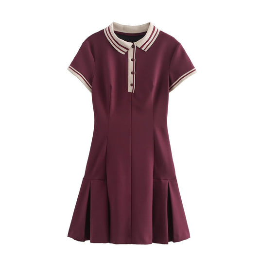 TENNIS SUIT CHERRY RED
