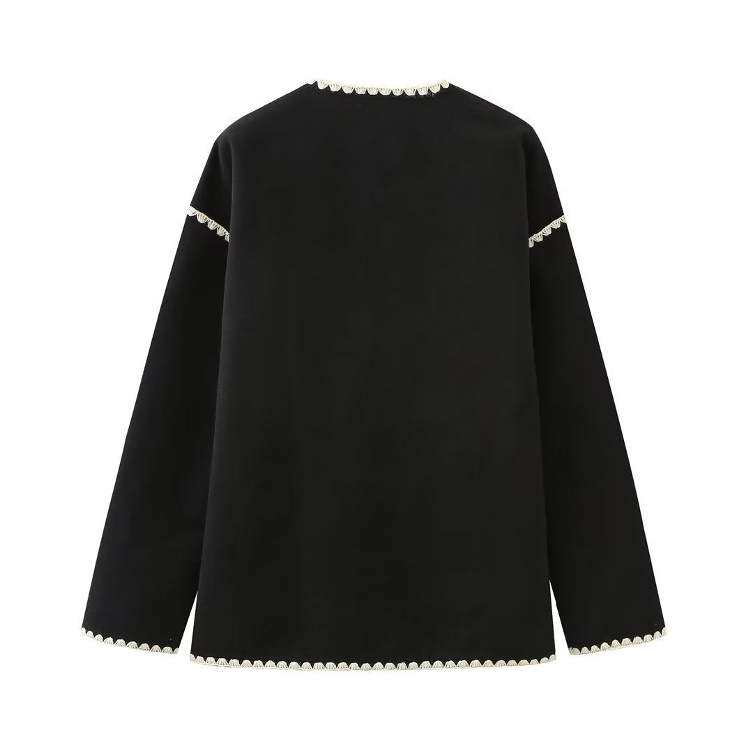SPORTY&RICH CARDIGAN JACKET