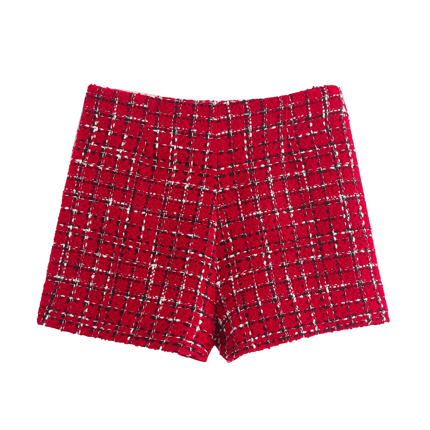 RED CARDIGAN SKIRT