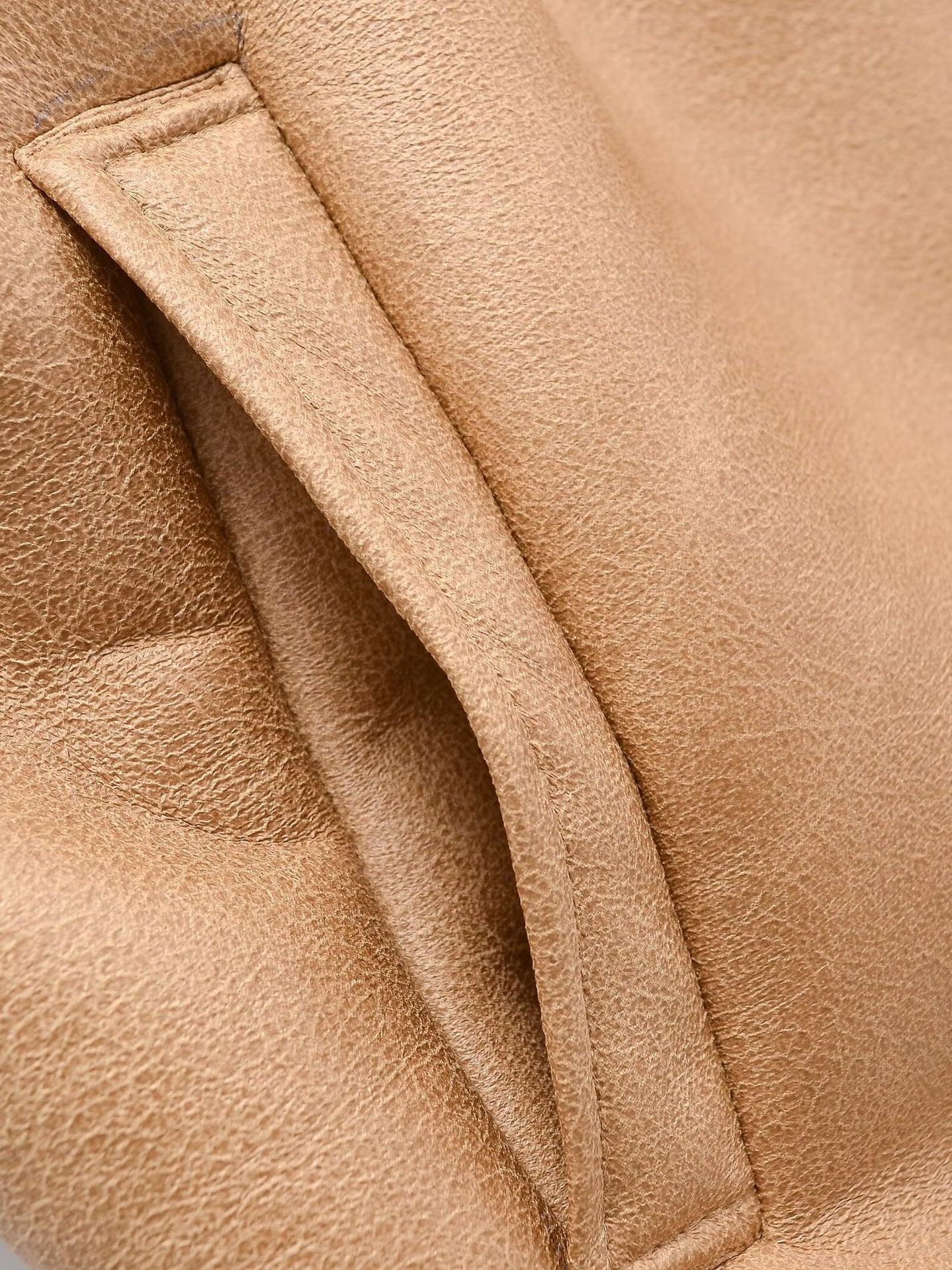 luxury shearling vest