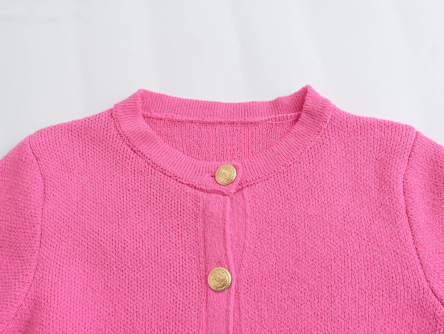 PINK COTTON CARDIGAN